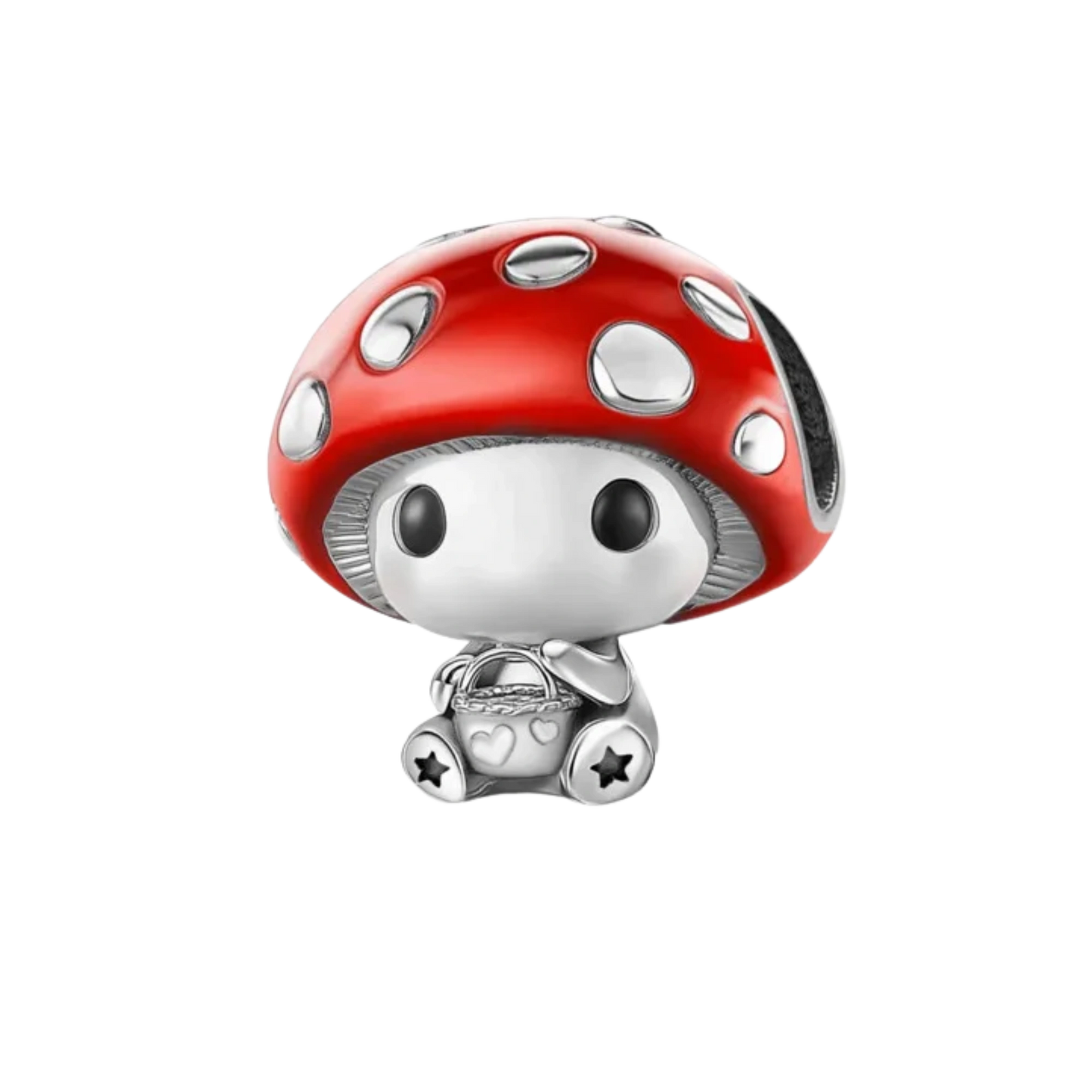 Charm champignon rouge mignon