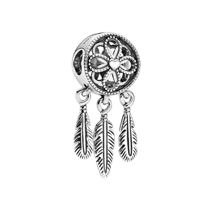 Charm Attrape rêve avec plumes