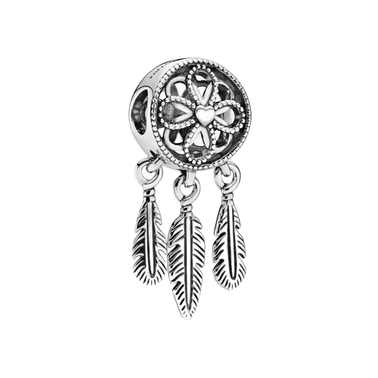 Charm Attrape rêve avec plumes