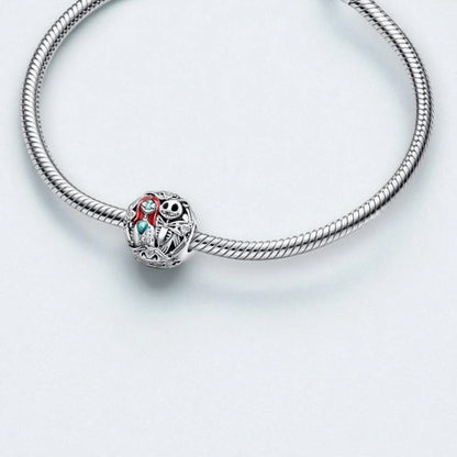 Charm Jack et Sally sur un bracelet