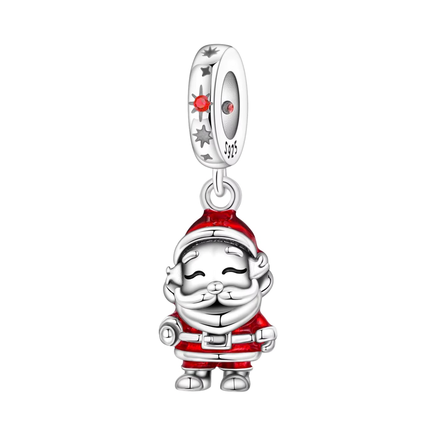 Charm pere noel en argent 925