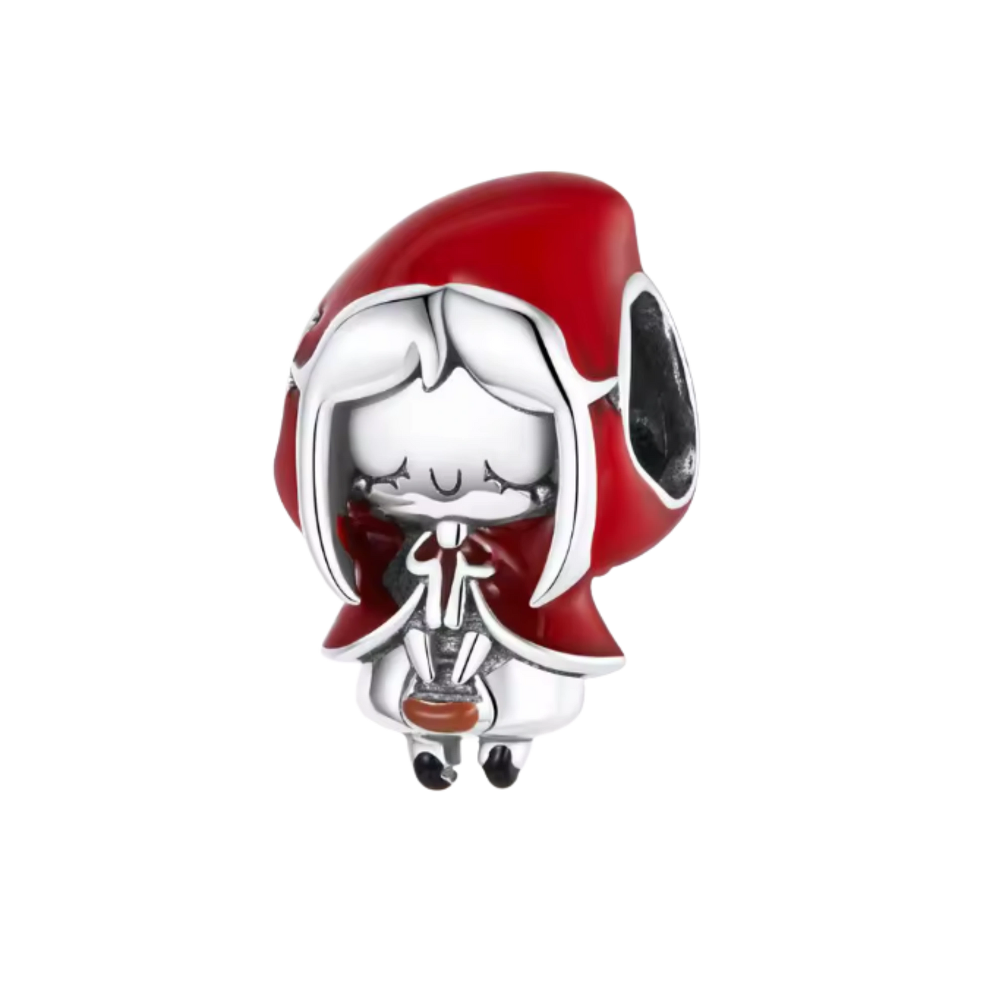 Charm du petit chaperon rouge en argent 925