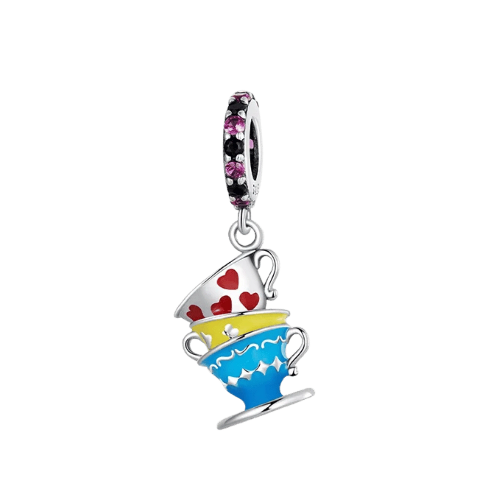 Charm Tasses Alice au pays des merveilles